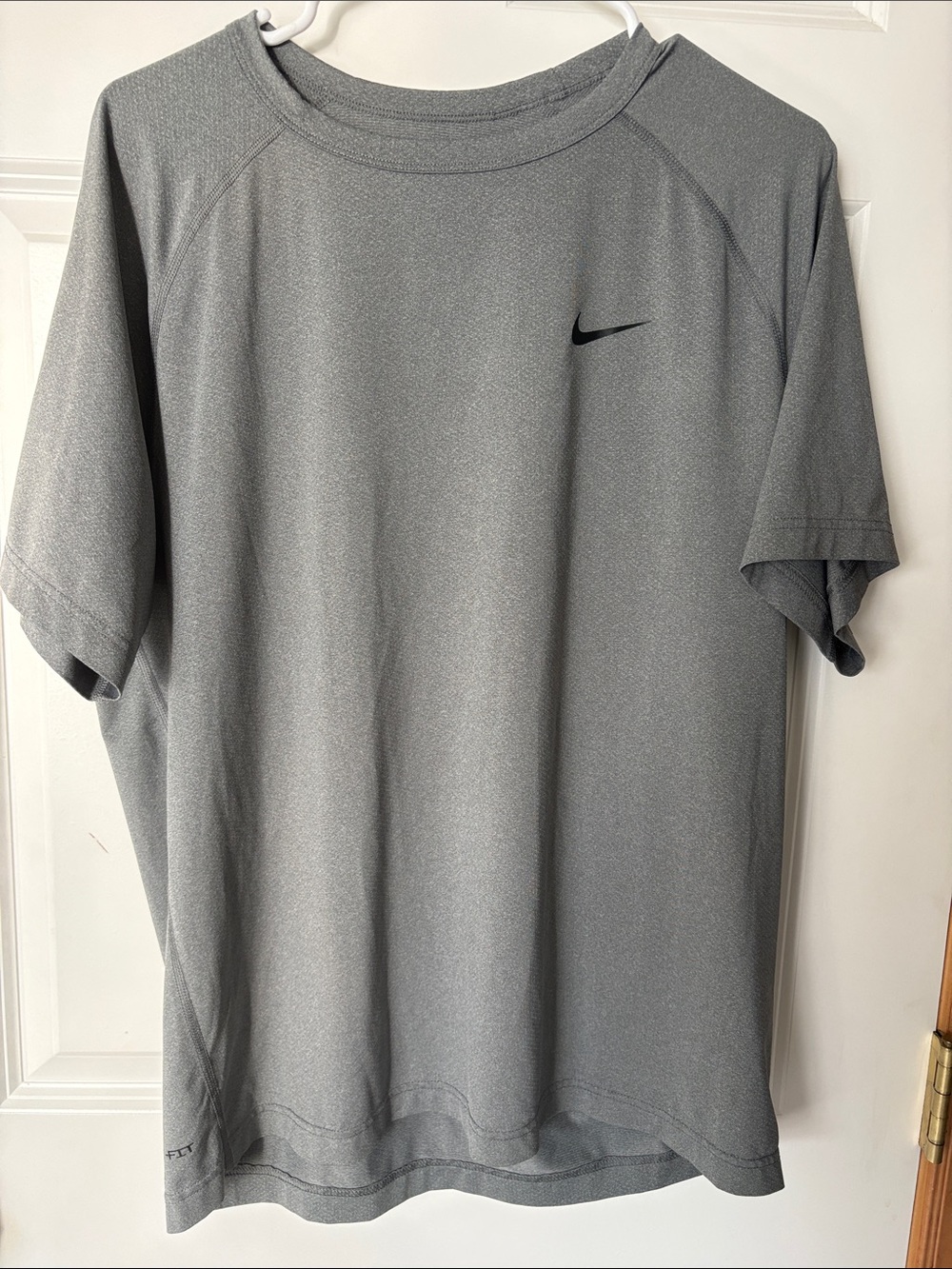 Nike Gray Short Sleeve Dri-FIT Athletic Tee